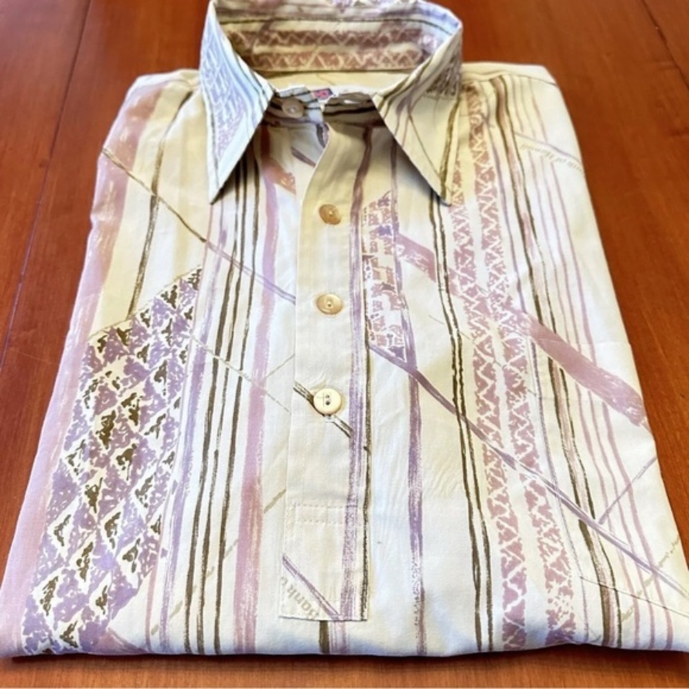 Men's vintage Patterned Shirt
